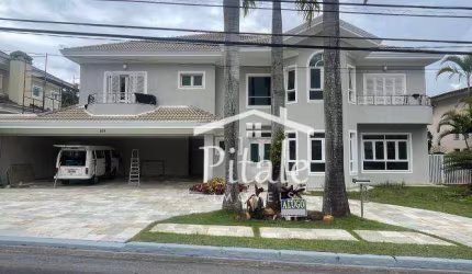 Sobrado com 5 dormitórios para alugar, 674 m² por R$ 42.174/mês - Alphaville 01 - Barueri/SP