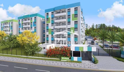 Apartamento com 1 dormitório à venda, 38 m² por R$ 230.707,88 - Haras Santa Bárbara - Cotia/SP