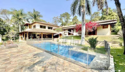 Casa com 4 dormitórios à venda, 540 m² por R$ 2.500.000 - Chácara Vale do Rio Cotia - Carapicuíba/SP