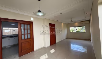 Casa térrea para locação no Condomínio Terras de Piracicaba IV com 122,50 m² | 3 dormitórios, sendo 1 suíte e 4 vagas de garagem