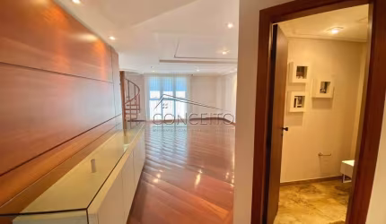 Cobertura duplex para locação ou venda no Edifício Dona Francisca Spinelli Mauro com 471m² | 3 suítes e 3 vagas de garagem.