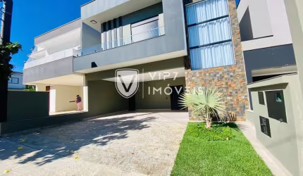 Casa à Venda: 4 Dormitórios /4 Suites, Piscina, Gourmet, 218 m² por R$ 1.350.000 - Condomínio Residencial Villagio Milano - Sorocaba/SP