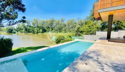 Casa com 5 dormitórios à venda, 701 m² por R$ 9.500.000 - Condomínio Residencial Lago Azul Golf Club - Araçoiaba da Serra/SP