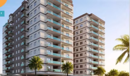 Apartamento em Lançamento em Bertioga, Frente ao mar na Vista Linda