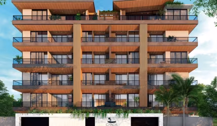 Ubatuba, Lançamento no Centro apartamentos de 01 dorm. e 2 suites, piscina e solarium