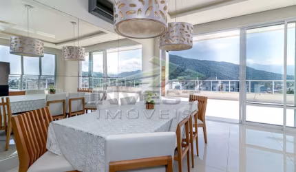 A Maior e bela COBERTURA de Ubatuba - Centro - Cobertura, 04 Amplas Suítes, 06 vagas para Auto, 439 m2 de área útil, Amplo Lazer.