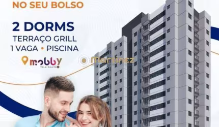 Apartamento para Venda em Guarulhos, Vila Galvão, 2 dormitórios, 1 banheiro, 1 vaga