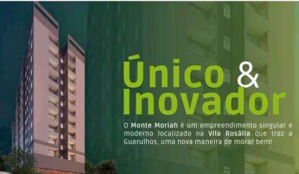 Apartamento para Venda em Guarulhos, Vila Rosália, 2 dormitórios, 1 banheiro