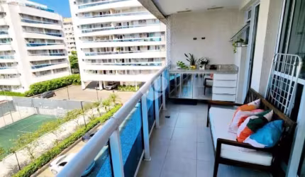 Apartamento 2 quartos pronto para morar com varanda gourmet.