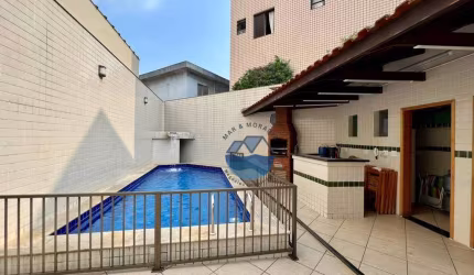 Sobrado de Alto Padrão, 3 Quartos - Aparecida em Santos