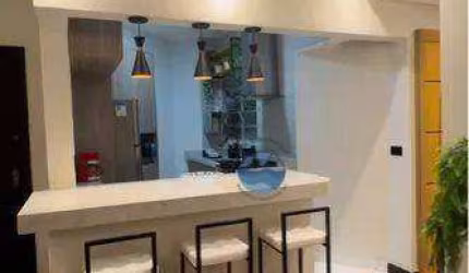 Apartamento com 2 dormitórios à venda, 85 m² por R$ 690.000,00 - Gonzaga - Santos/SP