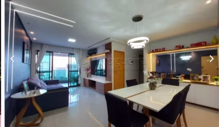 Excelente apartamento localizado em Boa Viagem com 98 metros e 2 vagas