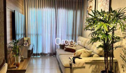 Apartamento com 3 dormitórios à venda, 80 m² por R$ 579.900,00 - Chácaras Alto da Glória - Goiânia/GO
