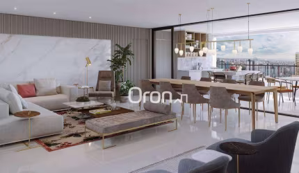 Apartamento com 4 dormitórios à venda, 221 m² por R$ 2.530.000,00 - Setor Oeste - Goiânia/GO