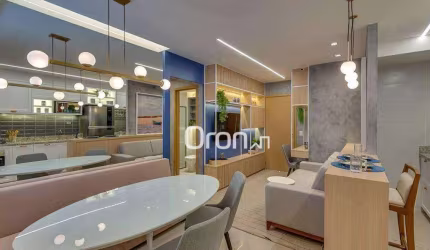 Apartamento com 2 dormitórios à venda, 58 m² por R$ 405.000,00 - Setor Criméia Oeste - Goiânia/GO