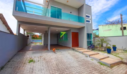Casa à venda em Rio das Ostras-RJ, Jardim Miramar: 4 quartos, 2 suítes, 2 salas, 5 banheiros, 5 vagas, 383m²!