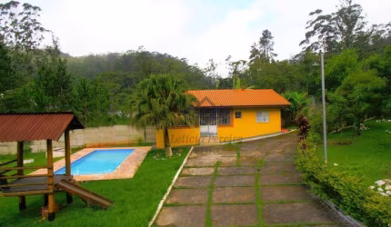 Chácara com 2 dormitórios à venda, 4250 m² por R$ 800.000,00 - Sítio Casa Vermelha (Ouro Fino Paulista) - Ribeirão Pires/SP