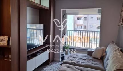 Apartamento com Varanda Gourmet no Bairro Santa Maria em São Caetano