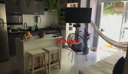 Apartamento com 2 dormitórios à venda, 59 m² por R$ 450.000,00 - Badu - Niterói/RJ