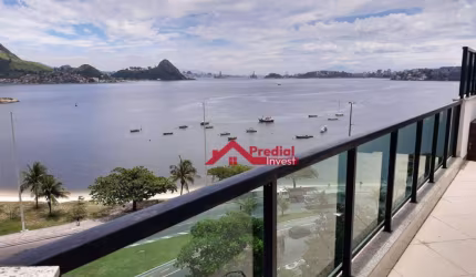 Cobertura com 4 dormitórios, 240 m² - venda por R$ 2.200.000,00 ou aluguel por R$ 18.258,00/mês - Charitas - Niterói/RJ