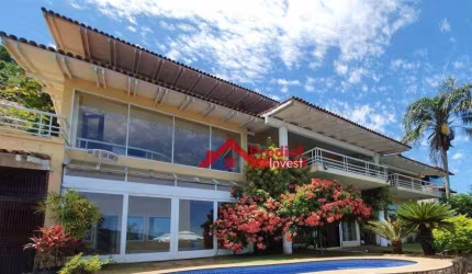 Casa com 6 dormitórios, 1200 m² - venda por R$ 13.000.000,00 ou aluguel por R$ 44.107,33/mês - Portogalo - Angra dos Reis/RJ