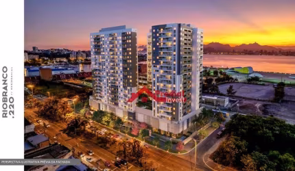 Apartamento com 2 dormitórios à venda, 41 m² por R$ 540.000,00 - Centro - Niterói/RJ