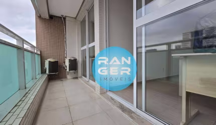 Sala Comercial Mobiliada no melhor prédio comercial de Santos.