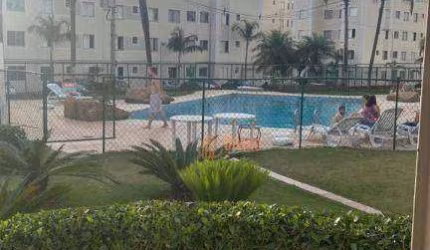 Apartamento com 2 dormitórios para alugar, 47 m² por R$ 2.236,83/mês - Condomínio Parque Sicília - Votorantim/SP