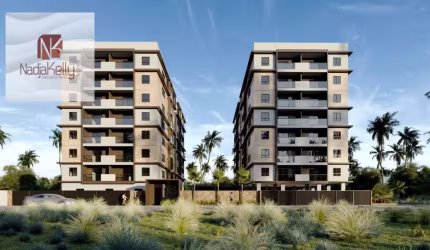 Apartamento com 2 dormitórios à venda, 52 m² por R$ 361.130,00 - Amazônia Park - Cabedelo/PB