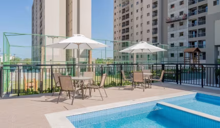 Apartamento com 03 quartos no condomínio Mlar Jacarey à venda no bairro Lago Jacarey