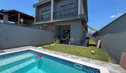 Casa com 3 dormitórios à venda, 100 m² por R$ 680.000,00 - Pontal de Santa Marina - Caraguatatuba/SP