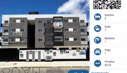 Apartamentos com 3 Quartos no Valentina - João pessoa/PB