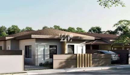Casa Geminada com 2 dormitórios sendo 1 suíte em Forquilhas, São José