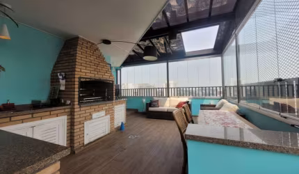 COBERTURA COM FINO ACABAMENTO NO MELHOR DA VILA MASCOTE!