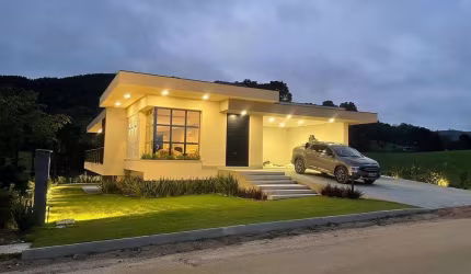 Casa em condomínio fechado com 4 quartos à venda na Estrada Geral da Invernadinha, 100, Invernadinha, Rancho Queimado por R$ 2.940.000