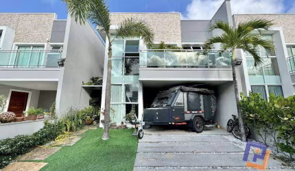Casa duplex em condomínio com 3 suítes à venda, 213 m² - Sapiranga - Fortaleza/CE