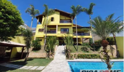 ARUJÁ LOCAÇÃO 4DORM 3 SUÍTES ESCRITÓRIO DESPENSA MOBILIADO 900m2A.Ú $30.000