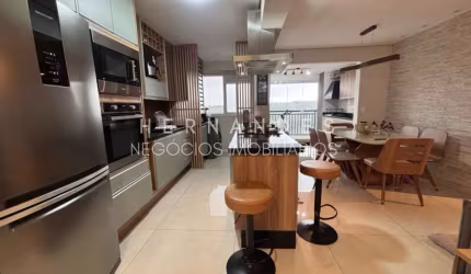 Apartamento à venda em Barueri-SP, Jardim Timbauhy/Aldeia: 3 quartos, 1 suíte, 2 salas, 2 banheiros, 2 vagas de garagem, 74m². Venha conferir!