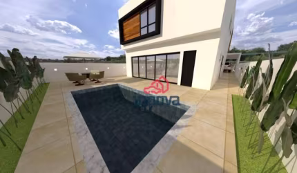 Casa com 4 dormitórios à venda, 285 m² por R$ 2.300.000,00 - Jardim Fazenda Rincão - Arujá/SP