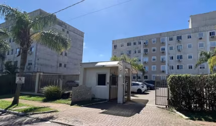 Apartamento com 02 quartos e 01 vaga escriturada no Bairro Passo das Pedras