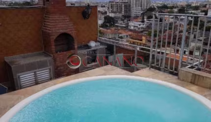 Cobertura com 3 quartos à venda na Rua Capitão Menezes, Praça Seca, Rio de Janeiro, 197 m2 por R$ 527.000