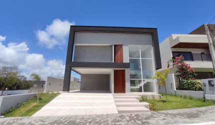 REF: CA005 -  Casa à Venda, Condomínio Fechado, João Pessoa, Altiplano, 4 suítes