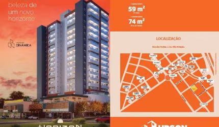 Apartamento para Venda em Bauru, Vila Aviação, 3 dormitórios, 1 suíte, 2 banheiros, 2 vagas
