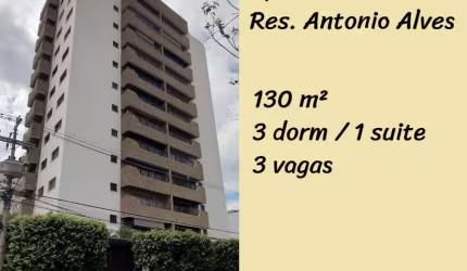 Apartamento para Venda em Bauru, Vila Santa Tereza, 3 dormitórios, 1 suíte, 3 banheiros, 3 vagas