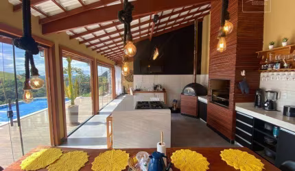 Casa com 3 dormitórios à venda, 450 m² por R$ 2.300.000,00 - Arace - Domingos Martins/ES