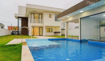 Casa duplex em condomínio fechado com 3 suítes, 320 m² - Interlagos - Vila Velha/ES