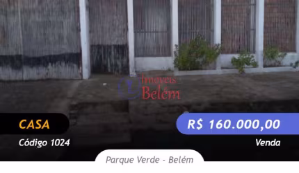 Imóveis Belém vende casa próxima a Augusto Montenegro.