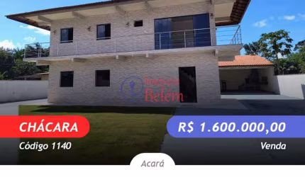Imóveis Belém Vende Sítio Espetacular com Infraestrutura Completa