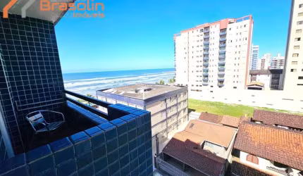 Apartamento à venda 3 dormitórios vista mar no Centro de Mongaguá.