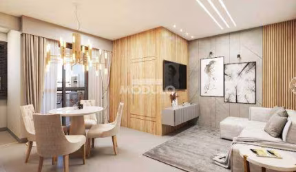 APARTAMENTO à venda, 2 quartos, 1 suíte, 2 vagas, Santa Mônica - Uberlândia/MG